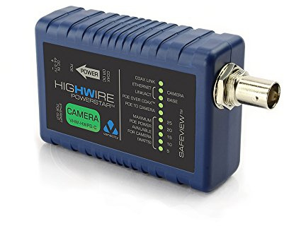Richtigkeit Powerstar Ethernet und PoE über Koax-Konverter