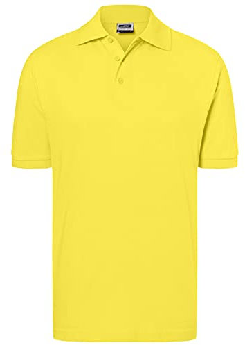 James & Nicholson Poloshirt Classic | Farbe: Yellow | Grösse: XL