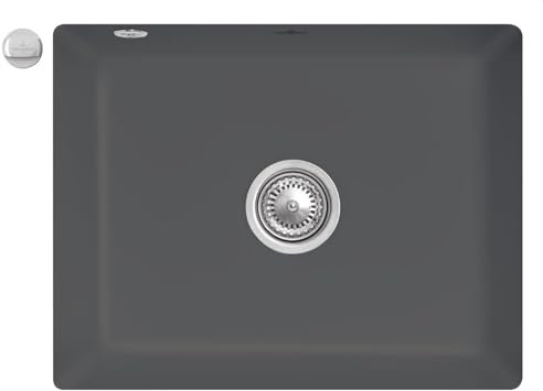 Villeroy & Boch VB-3310 02 i4 SUBWAY 60SU Spülbecken, Gray