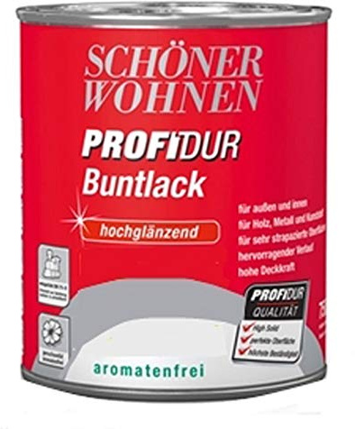 Schöner Wohnen Lack Farbe 375 ml Ral 5010 Enzian-blau aromatenfrei Bowatex