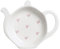 Sophie Allport - Pink Hearts Tea Bag Tidy, Fine Bone China, Gift Box, Dishwasher Safe