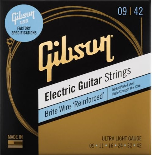 SEG-BWR9 Brite Wire Reinforced 09-42 - E-Gitarrensaiten