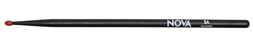 Vic FIrth - Baquetas NOVA - 5AN - Punta de Nailon - color negra