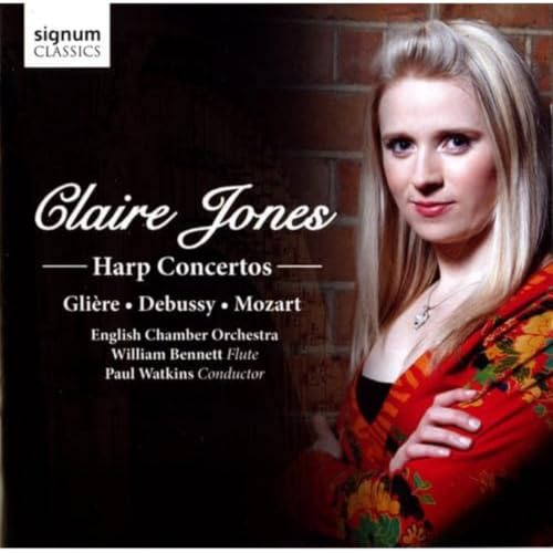Harfenkonzerte - Werke von Gliere, Debussy & Mozart