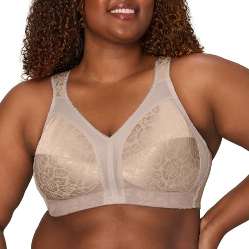 PLAYTEX Womens 18 Hour Original Comfort Strap Full Coverage Us4693, 1-Packs Bras, Toffee, 38C US