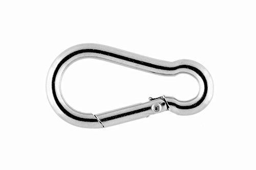 Karabinerhaken rostfreier Edelstahl V4A 3x30mm standard