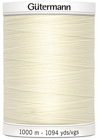 Gutermann Sew All Thread Col.1 1000m Ecru