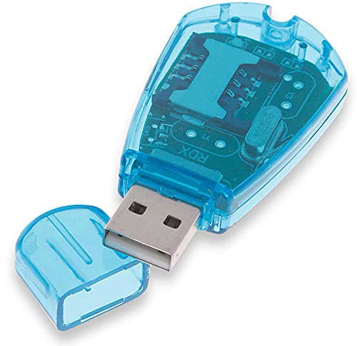 OcioDual Standard USB SIM Karten Leser Kartenleser Card Reader Lesegerät für Handy PC Neu