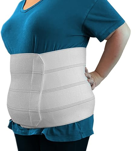 Bariatrische Bauchbinde, Übergröße, 30,5 cm, 4 Paneele, passend für Taillengrößen 139,7 cm – 182,9 cm