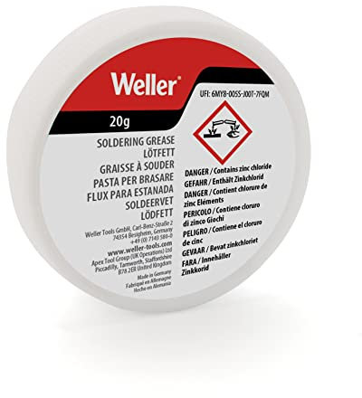 Weller LF25 (T0054002699) Lötfett für die Verzinnung von Kupfer, Messing oder Stahlblech