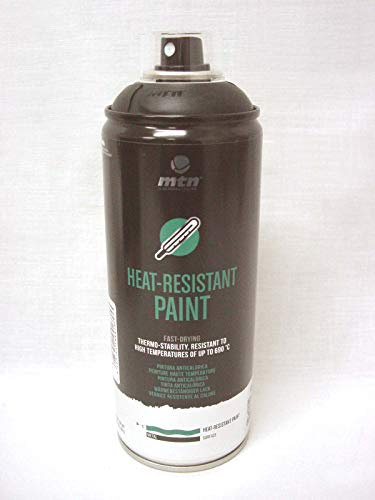 Spray industriale ad alta temperatura nero 400 ml