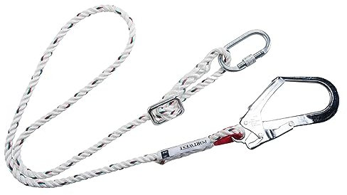 Portwest FP22WHR Cordino di Ritenuta Regolabile, Bianco