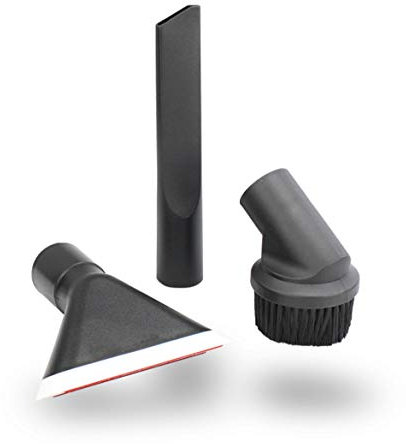 MisterVac | Kit de buses à main, composé de 1 x suceur plat + 1 x buse pour tissus d'ameublement + 1 x brosse pour meubles, compatible avec Bosch Bosch BGS5331 Relaxx x ProSilence Plus