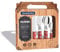 Tramontina - Menagere 24 pcs rouge Technobois. Inox et technobois.