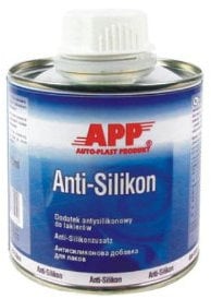 Anti-Silikonzusatz für Lacke und Grundierungen 250ml. APP