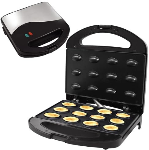 Syntrox Germany Chef Maker NM-750W Nut Nuss-Wunder Nussbäcker Waffeleisen