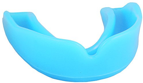 Protector bucal Senshi Japan de goma para boxeo, artes marciales, rugby, azul
