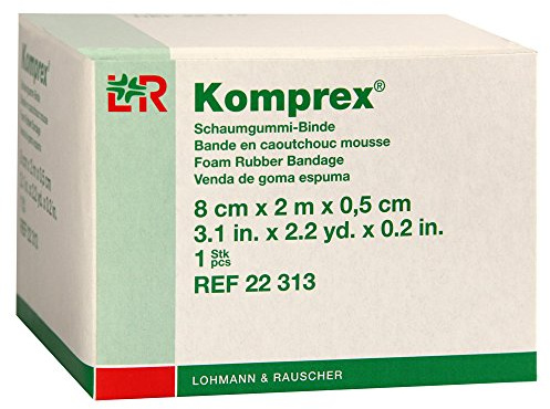 KOMPREX Schaumgummi Binde 2mx8cm St.0,5cm, 1 St