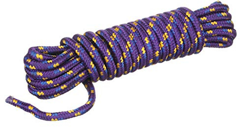 Attwood 11704-2 Braided Polypropylene Utility Line, 3/8-Inch Thick, 25 Feet Long, Multi-Color