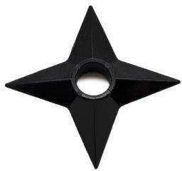 Naruto - Shinobi Ninja Shuriken 8cm PVC Plastik Costume Accessoir Cosplay Replika avec LIVRAISON GRATUITE
