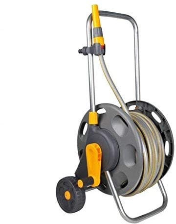 Advanced Hozelock Manufacturing 2435 Assembled Reel + 50 Metre Hose + Fittings -