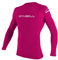 Oneill Wetsuits Kinder-Bademode mit UV-Schutz Youth Basic Skins L/S Crew Shirt, Watermelon, 12