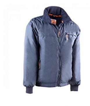 'Juba 1851/XL – Sailor Typ Piloten Jacke mit Fleece interior. Farbe Marino.