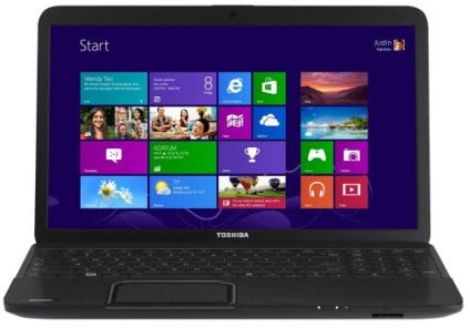 Toshiba Satellite C850 - 1C1 15.6-inch Laptop (Intel Core i3 - 2328M 2.20 GHz, 4 GB RAM, 500 GB HDD, Windows 8, USB 3.0)