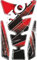 Puig 4785R Adesivi Protezione Serbatoio Modello Wings Rosso