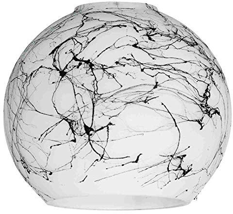 EGLO 90252 Lampenschirm, Glas, schwarz