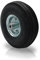OSE - Roue Diable, Gonflable, 26 x 6,5 cm - Roue Diable 4.10 3.50-4 - Alésage Axe Déporté 1,6 cm, Chambre à Air Incluse - Roue pour Chariot de Jardin - Tout Terrain, Solide et Durable