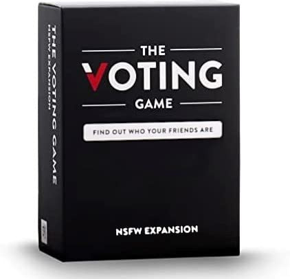 The Voting Game Dyce Games After Dark Expansion | NSFW | Card Game | English