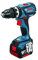 Bosch Professional 06019E9001 GSB 14,4 V-EC L-BOXX Perceuses-visseuses à percussion sans fil avec 2 batteries 4,0 Ah