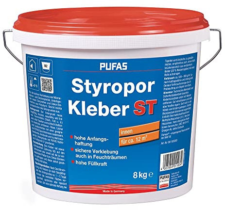 PUFAS Styropor- und Renoviervlies-Kleber 8 kg