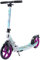 STAR SCOOTER Aluminium Kickscooter Roller Kinder Tret Roller für Jungen, Mädchen ab 6-7 Jahre | Big 205mm Wheel Cruiser für Kinder und Erwachsene | Weiß & Türkis