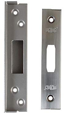 Union Locks Strongbolt 2100 Mortice Deadlock Rebate Kit 26mm - Satin Chrome (Boxed)
