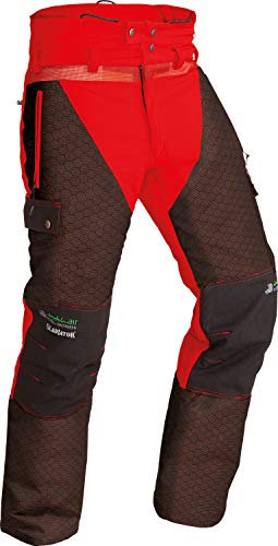 Pfanner® Nachsuchehose Aramid-Faser verstärkt und Gladiatorstoff, Farbe:rot, Größe:S