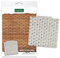 Katy Sue Brickwork Silicone Mould for Cake, Cookie Decorating, & Craft. A Brick Wall Texture Mould to Use with Fondant, Sugar Paste, & Air Drying Clay from Katy Sue Designs Fondant Moulds