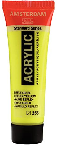 Amsterdam Standard Serie Acrylröhre 20ml Reflexgelb 256 (17042560)