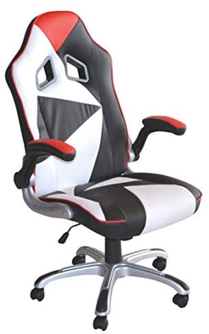 Polironeshop MONTECARLO - Sedia Poltrona Presidenziale Ergonomica per Ufficio, Gaming e Racing, Comfort e Design Moderno