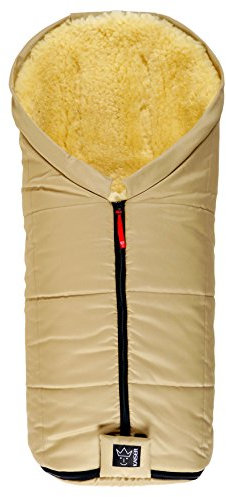 Kaiser 67204-31 - Fußsack Iglu Aktion Medizinfell, Farbe: sand