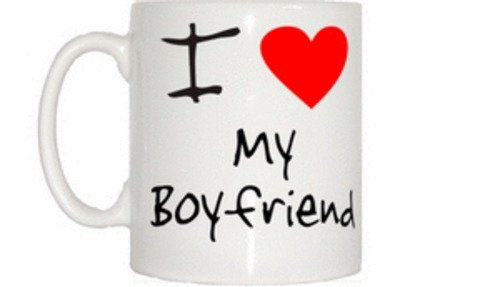 I Love Heart My Boyfriend Mug
