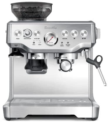 Breville BES870XL - Máquina espresso - Cafetera (Máquina espresso) de 64 onzas, Plata