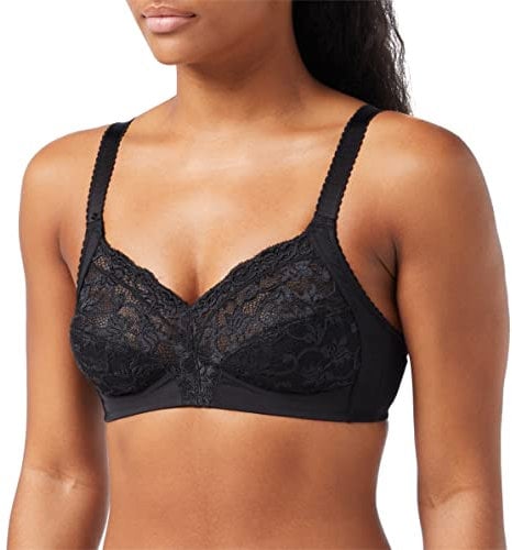 Triumph Womens Delicate Doreen Non-wired Bra, Black, 34B UK
