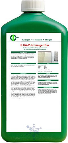 ILKA® - Putzreiniger Bio Fassadenreiniger | 1ltr | Intensivreiniger für Putz, Kunstharzputz sowie Fassadenfarben - Fassadenreinigung, Putzreinigung | ungiftig, biologisch abbaubar