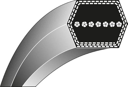 Keilriemen passend für ECHO TBS-DECK-MÄHWERK (3 MESSER) 42