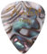 Fender Premium Celluloid 351 Shape Picks, dünn, Abalone, 12er-Pack
