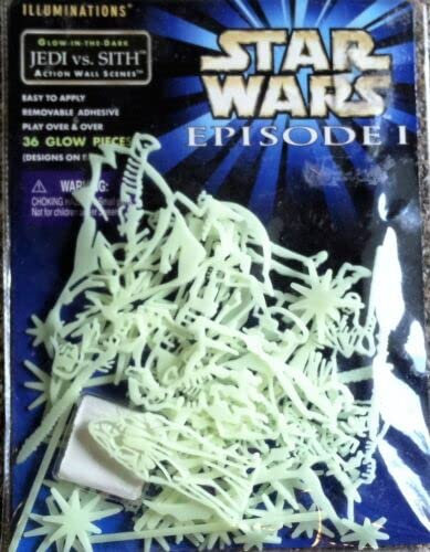 lluminations Star Wars Episode I: The Phantom Menace Jedi Vs. Sith Händen Action Szene Wand