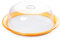 Bandeja para tartas Omada Design con tapa transparente, apta para dulces y tartas, diámetro 25 cm, línea Globo