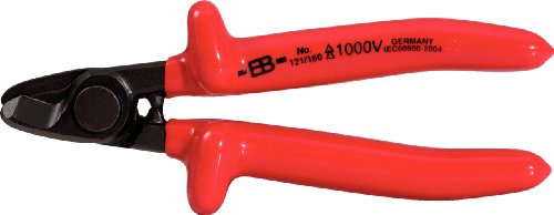 KS Tools 117.1286 CLASSIC 1000V Einhand-Kabelschere, 160mm
